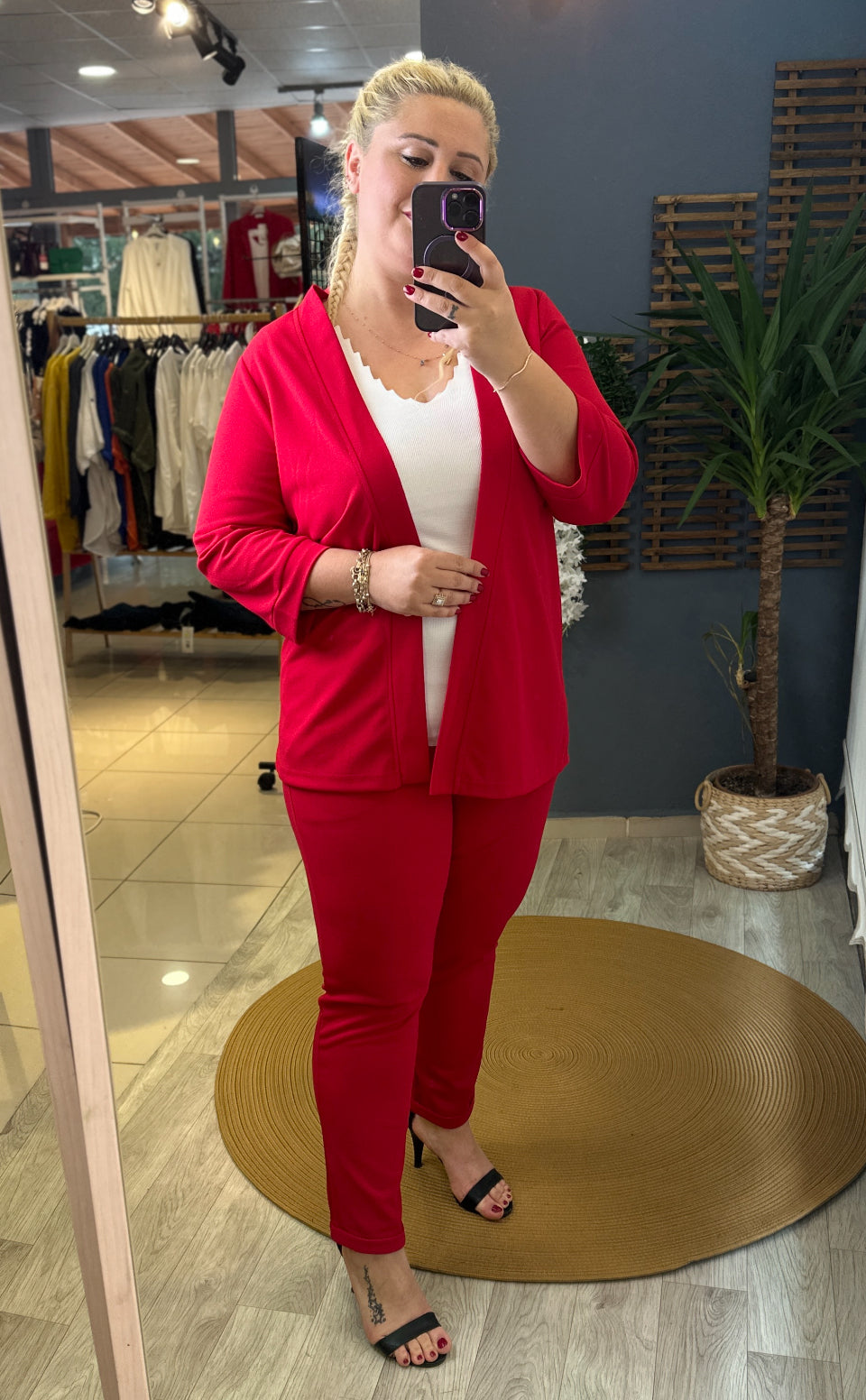 Sırt Dantelli Ceket