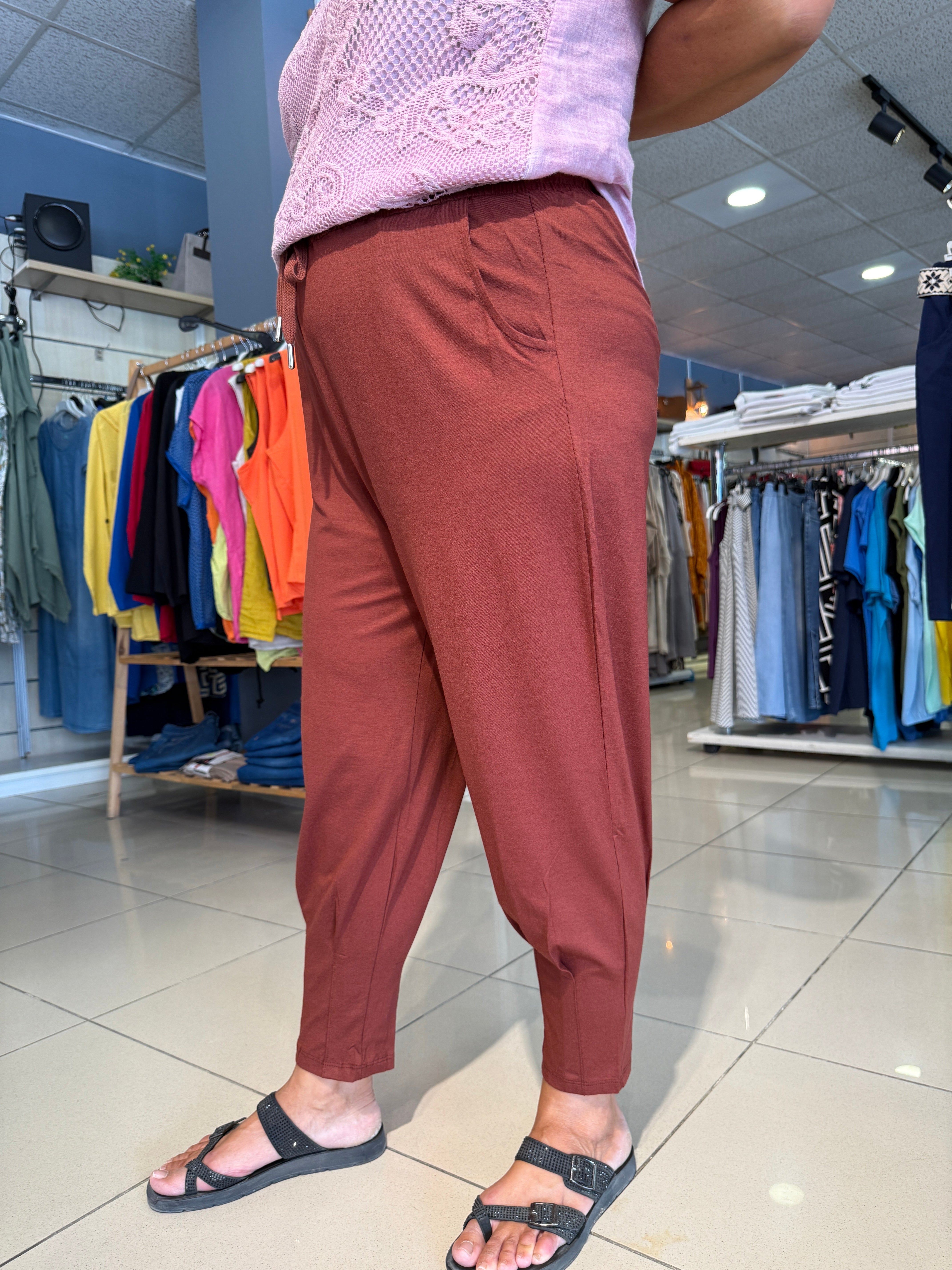 Penye Şalvar Pantolon